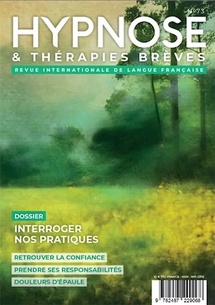 Pour commander la Revue Hypnose & Thérapies brèves n°73